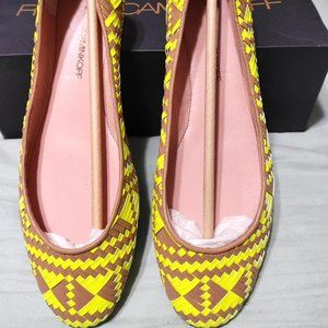 SALE PRICE DROP Rebecca Minkoff yellow tan ballet